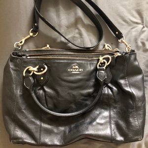 Coach leather purse